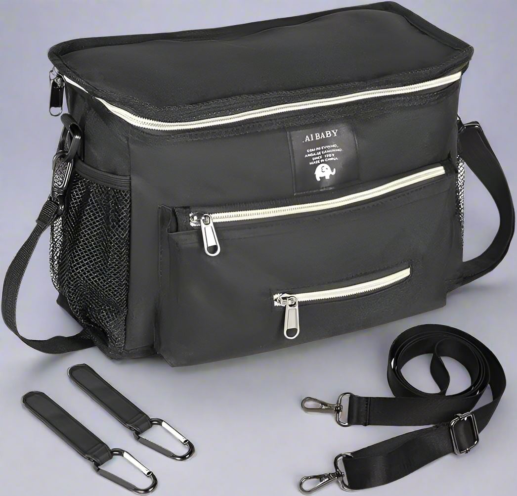 Sac à Langer - BabyTravel™ - Noir - Avecmonbebe