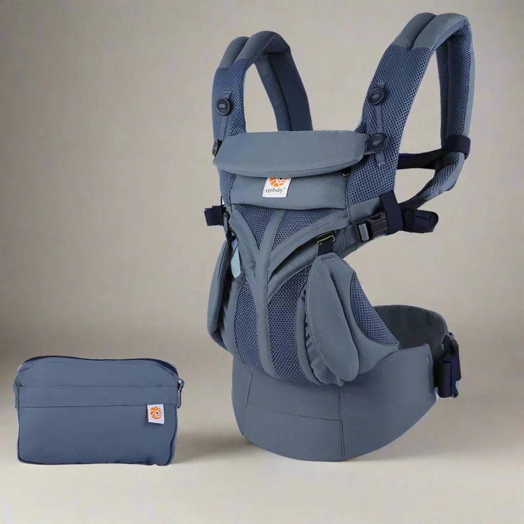 Porte Bébé - BreathBabyBag™ - Bleu Marine - Avecmonbebe