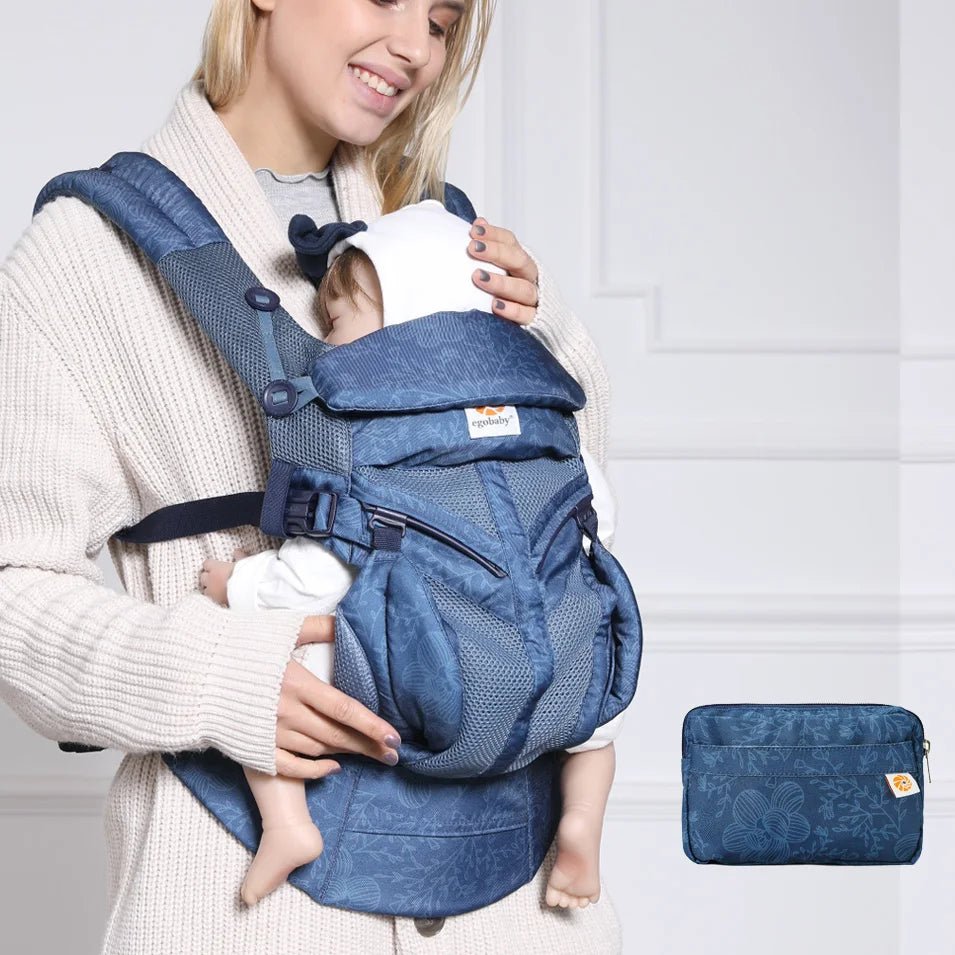 Porte Bébé - BreathBabyBag™ - Bleuprint - Avecmonbebe