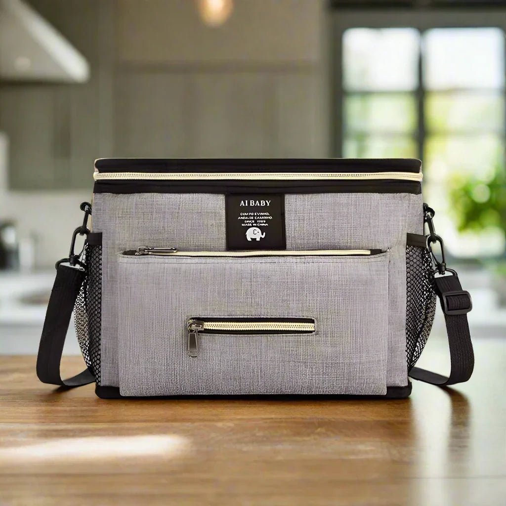 Sac à Langer - BabyTravel™ - Gris - Avecmonbebe