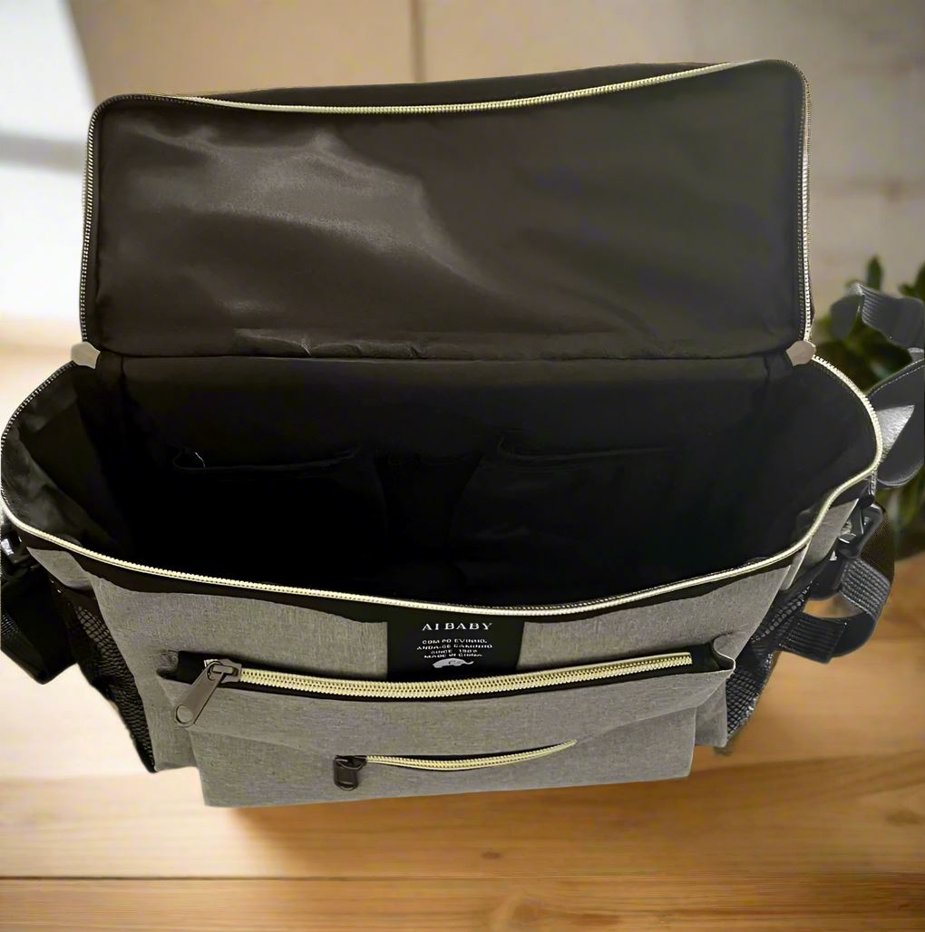 Sac à Langer - BabyTravel™ - Gris - Avecmonbebe