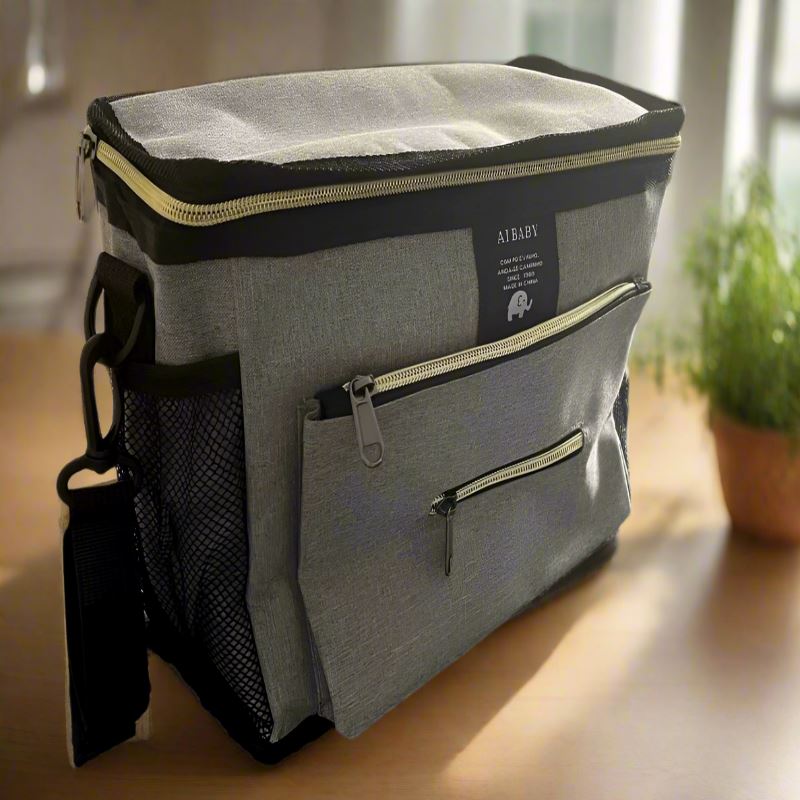 Sac à Langer - BabyTravel™ - Gris - Avecmonbebe