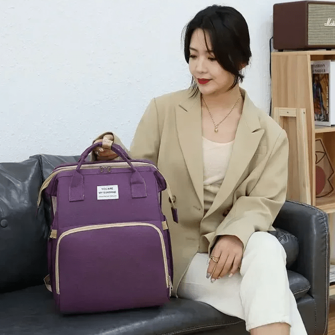 Sac de Voyage - BigBackpack™ - Violet - Avecmonbebe